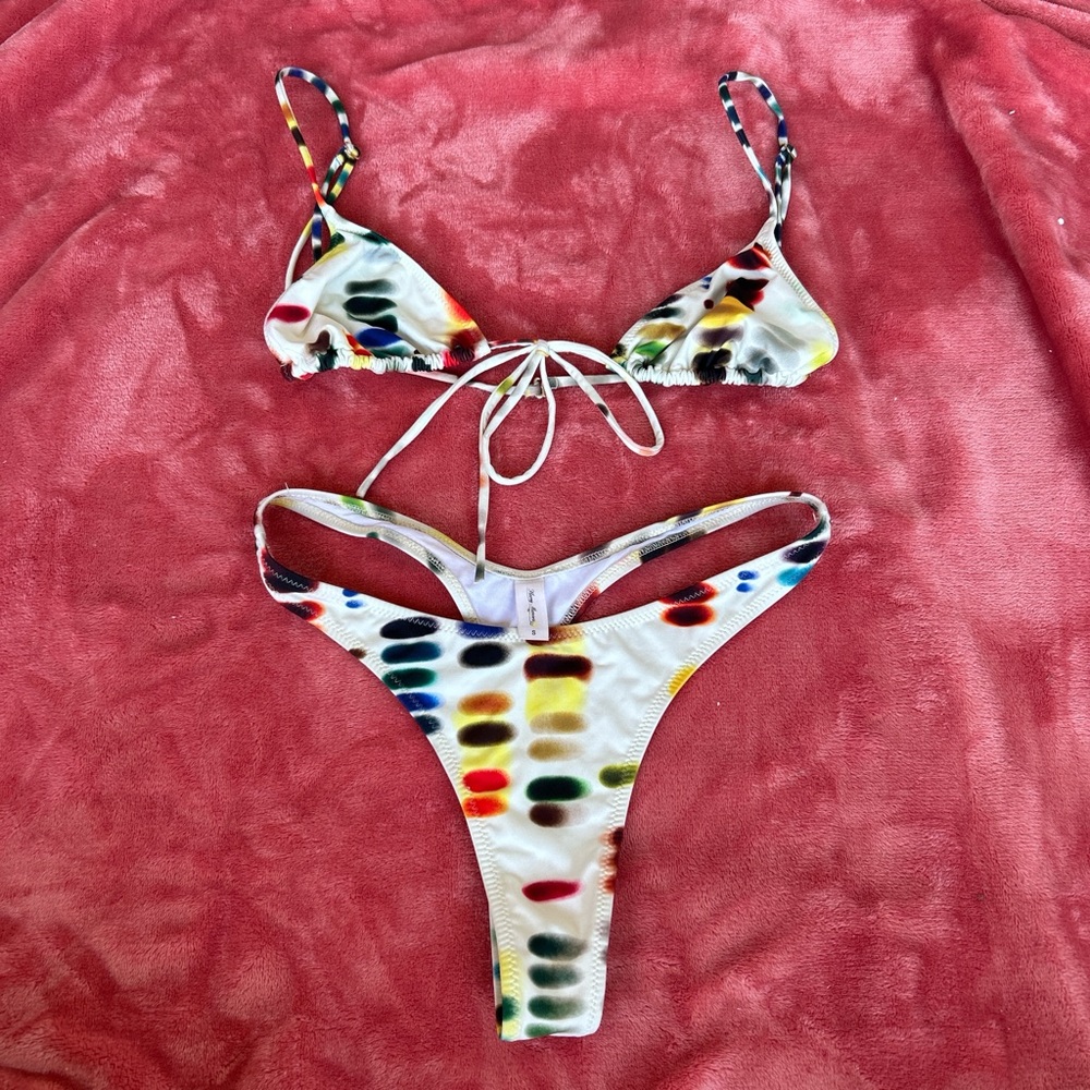 Heavy Manners Multicolor Bikini Set
